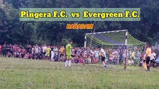 Pingers FC vs Evergreen FC [upl. by Pompea]