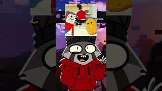 ANSWER MY QUESTION 3  Rocky Rakoon Animation Meme Shorts tiktok viral funny trending short [upl. by Oilicec]