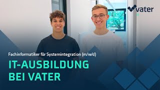 Ausbildung zum Fachinformatiker für Systemintegration mwd bei Vater 💻🛜 [upl. by Nnaes64]