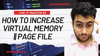 How To Increase Virtual Memory  What Is Page File  Increase VRAM  Speed Up Windows1011 [upl. by Ysnap]