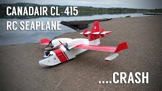 Canadair CL415 RC Seaplane  Not so plane sailing [upl. by Aicirpac]