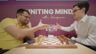 Levon Aronian vs Fabiano Caruana  SuperUnited Blitz Croatia 2024  R9 [upl. by Negiam528]