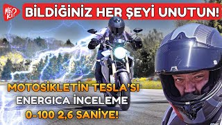 Motosikletlerin Teslası ENERGICA İnceleme ve 0100 Testi [upl. by Ybeloc]