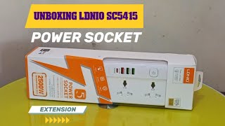 UNBOXING LDNIO SC5415 POWER SOCKET [upl. by Garnet]