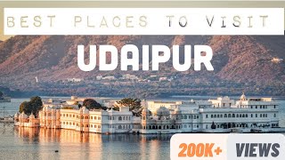 Places to Visit in Udaipur  2 Days Itinerary  Tickets Timing And More [upl. by Morez76]