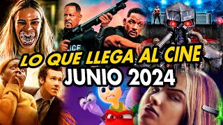 ESTRENOS DE CINE JUNIO 2024 PELÍCULAS EN CARTELERA [upl. by Levesque]