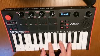 AKAI Professional MPK Mini Play MK3 [upl. by Atilegna]