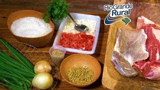 Receita Carreteiro de Charque Carijó  Rio Grande Rural [upl. by Elyn59]