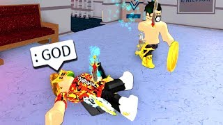 WINNING MURDER MYSTERY with ADMIN COMMANDS Roblox [upl. by Hplodur]