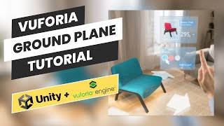 Vuforia unity tutorial  Ground plane target 2024 [upl. by Imeaj659]