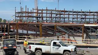 Construction at the New Highmark Stadium [upl. by Hawken343]