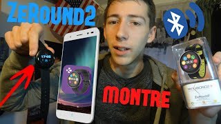 Montre Connectée MyKronoz ZeRound 2  L’application ZeRound2 [upl. by Nosiram]