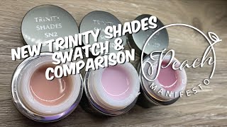 New Akzentz Trinity Shades swatch and comparison [upl. by Yojal]