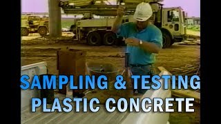 Sampling and Testing Plastic Concrete [upl. by Acquah]