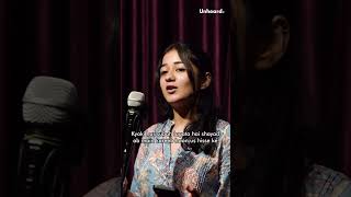 “Shyd hum sab ek kahani hai” unplucked verses This is from our open mic in October🌷 And more [upl. by Nylireg]