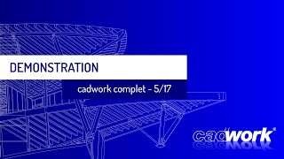 DEMO cadwork utilisation complete  517  Listes et métrés pour devis [upl. by Inhoj]