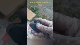 Car exhaust flex pipe leak temporary fix with JB weld products [upl. by Nrev]