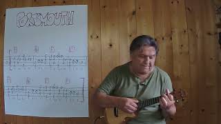 UKULELE Lesson  709 PORTSMOUTH Traditional  Mike Oldfield [upl. by Rolanda]