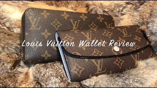 Louis Vuitton Emilie vs Zippy Wallet Comparison [upl. by Kleon]