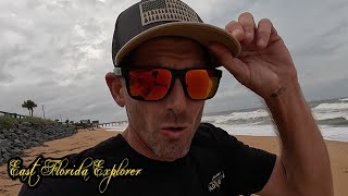 Walking Flagler Beach on the East Coast of Florida while Hurricane Idalia Batters the West Coast [upl. by Paymar]