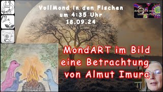 MondART im Bild  eine Betrachtung von Almut Imura [upl. by Eelamme]