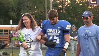 Marionville Comet Football  SENIOR NIGHT [upl. by Sydel]