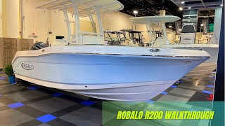 2022 Robalo R200 Walkthrough [upl. by Lyrehs608]