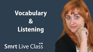 Vocabulary amp Listening  PreIntermediate English with Nicole 11 [upl. by Aicekat]