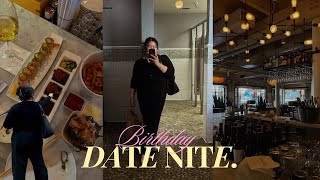 Birthday Date Nite Vlog 💖 celebrating 30th sushi happy hour 🍣🍸 floral arranging 💐 [upl. by Annej]