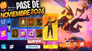 🔥 NUEVO PASE BOOYAH DE NOVIEMBRE 2024 de FREE FIRE PROXIMO PASE ELITE NUEVA ACTUALIZACION FF [upl. by Aisilef]