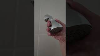 How to loosen a shower head Use a spanner 🔧  Novwmber 10 2014 [upl. by Htez416]