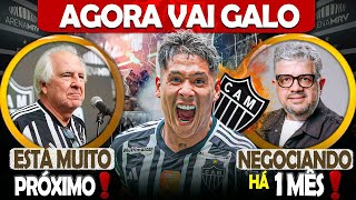 🔥 GALO MUITO PRÓXIMO 🎯 ATLÉTICO JÁ NEGOCIA HÁ 1 MÊS 😮 ZARACHO VOLTANDO  NOTÍCIAS DO galo [upl. by Halas339]