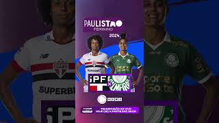 Paulistão Feminino 2024 Record News exibe hoje 26 São Paulo x Palmeiras 📲 RecordNews Shorts [upl. by Lindgren]