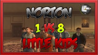 BULLY DUELO  Norton Williams Boss Health VS Little Kids [upl. by Lotta]