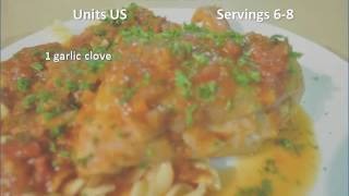 Chicken Thigh Osso Bucco recipe [upl. by Cas]