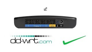 DDWRT  Linksys E1200  Firmware Upgrade  FLASH [upl. by Betz]