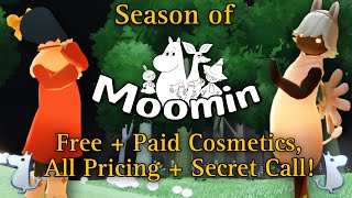 Season of Moomin  Free VS Paid Pricing Upcoming Cosmetics  Secret Bell Call  Sky CotL nastymold [upl. by Aztiram]