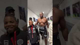 Daniel Dubois amp his little brother after THAT KO win 🥺 [upl. by Chiquita]