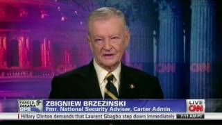 CNN Official interview Zbigniew Brzezinski on Libya [upl. by Ophelie]