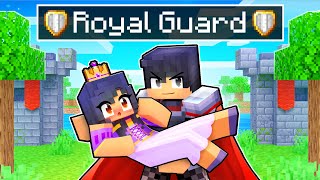 Protected by a ROYAL GUARD In Minecraft [upl. by Giarla791]