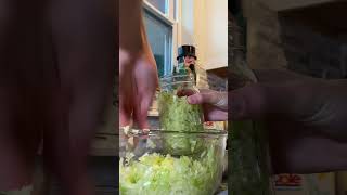 Simple GutHealthy Probiotic Sauerkraut sauerkraut guthealth [upl. by Lough]