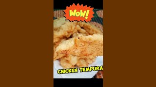 Cook Tempura Using Chicken Breast Amazingly Delicious and Easy to Cook chickentempura [upl. by Estelle917]