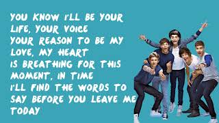 Moments  One Direction Lyrics [upl. by Tamsky]