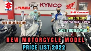 MOTORTRADE UPDATED 2022 PRICES OF MOTORCYCLE IN THE PHILIPPINES  MUST WATCH [upl. by Iat]