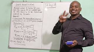 Loan Amortization computations Financial Management [upl. by Gregrory]