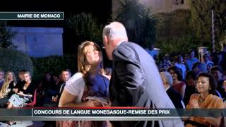 Remise de prix du concours de langue monégasque [upl. by Rie]