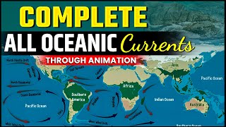 All Warm and Cold Currents in one Video Through Animation   Geography  UPSC 2024  OnlyIAS [upl. by Neellok249]