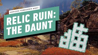 Horizon Forbidden West Gameplay Walkthrough  Relic Ruin The Daunt [upl. by Crescin]