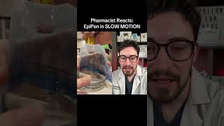 WATCH HOW AN EPIPEN WORKS pharmacist pharmacy doctorreacts epipen allergies shorts [upl. by Latsirc]