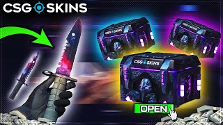 WHAT A 3000 CASE BATTLE Csgoskins Promo Code 2024 [upl. by Karissa]